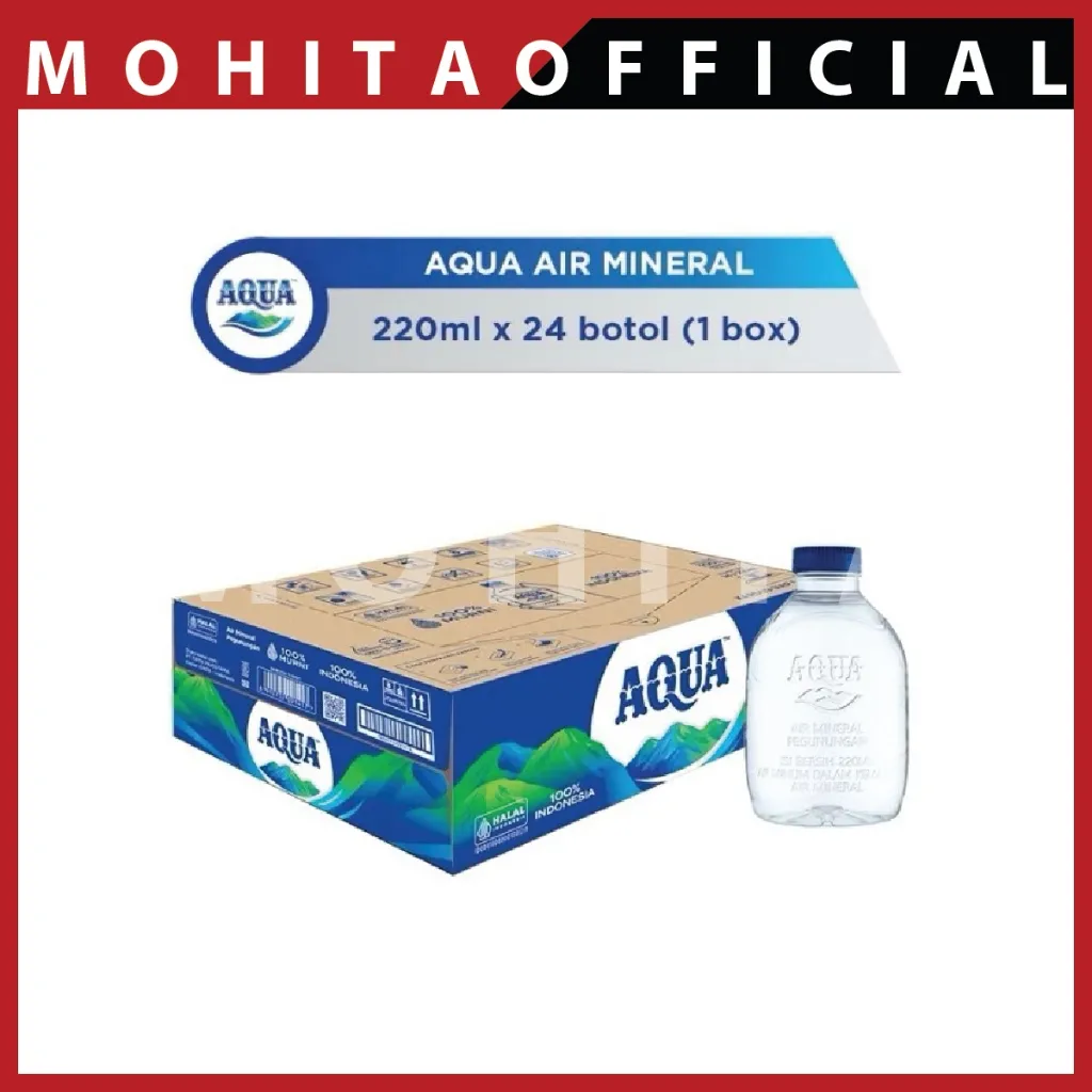 aqua/aqua isi 24 x 220ml/aqua 1 dus 220ml/aqua 1 dus/aqua cebol/aqua mini 1 dus/air mineral/air mineral aqua/air minum kemasan/air minum gelas/air mineral gelas/aqua cup/aqua kecil/aqua mini/air minum sehat/air minum kecil/air minum 220ml/aqua original
