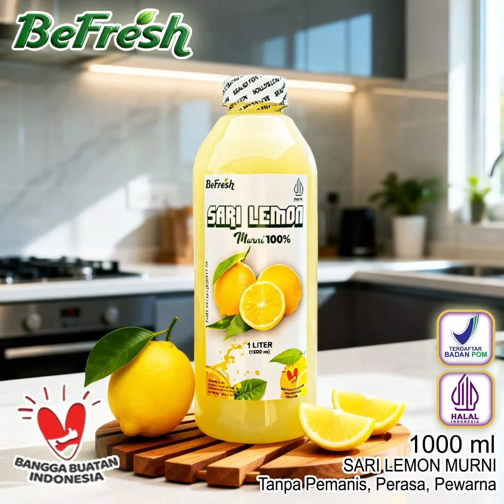 Sari Lemon Murni 1Liter Asli Untuk Diet Ampuh Penurun Berat Badan