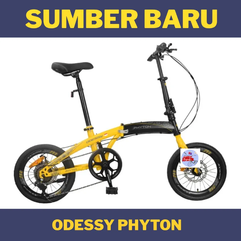 SEPEDA LIPAT ODESSY PHYTON 7 SPEED 16 INCH DAN 20 INCH