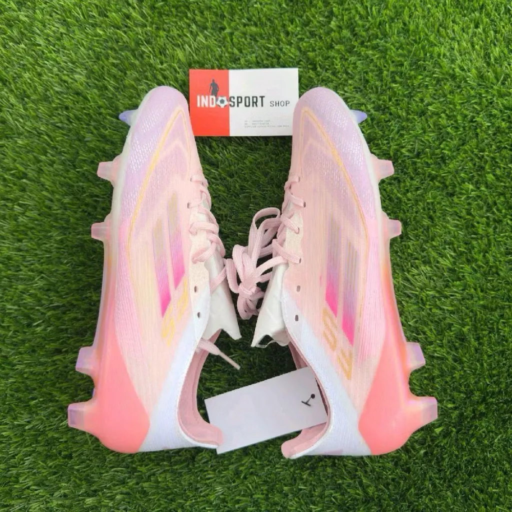Sepatu Bola Dizero F 5O White Pink