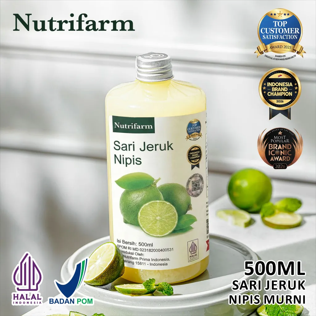 Nutrifarm Sari Jeruk Nipis 500ml