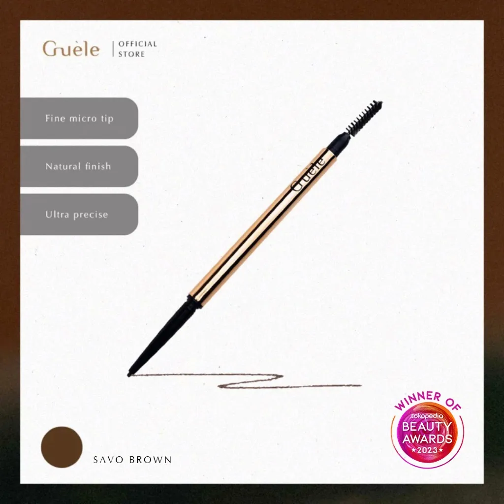 Guele Slim Eyebrow Pencil - Savo Brown