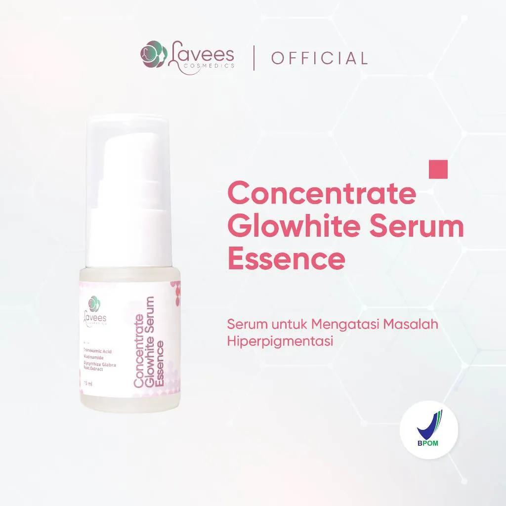 Lavees Cosmedics - Concentrate Glowhite Serum Essence [Serum Flek & Melasma]