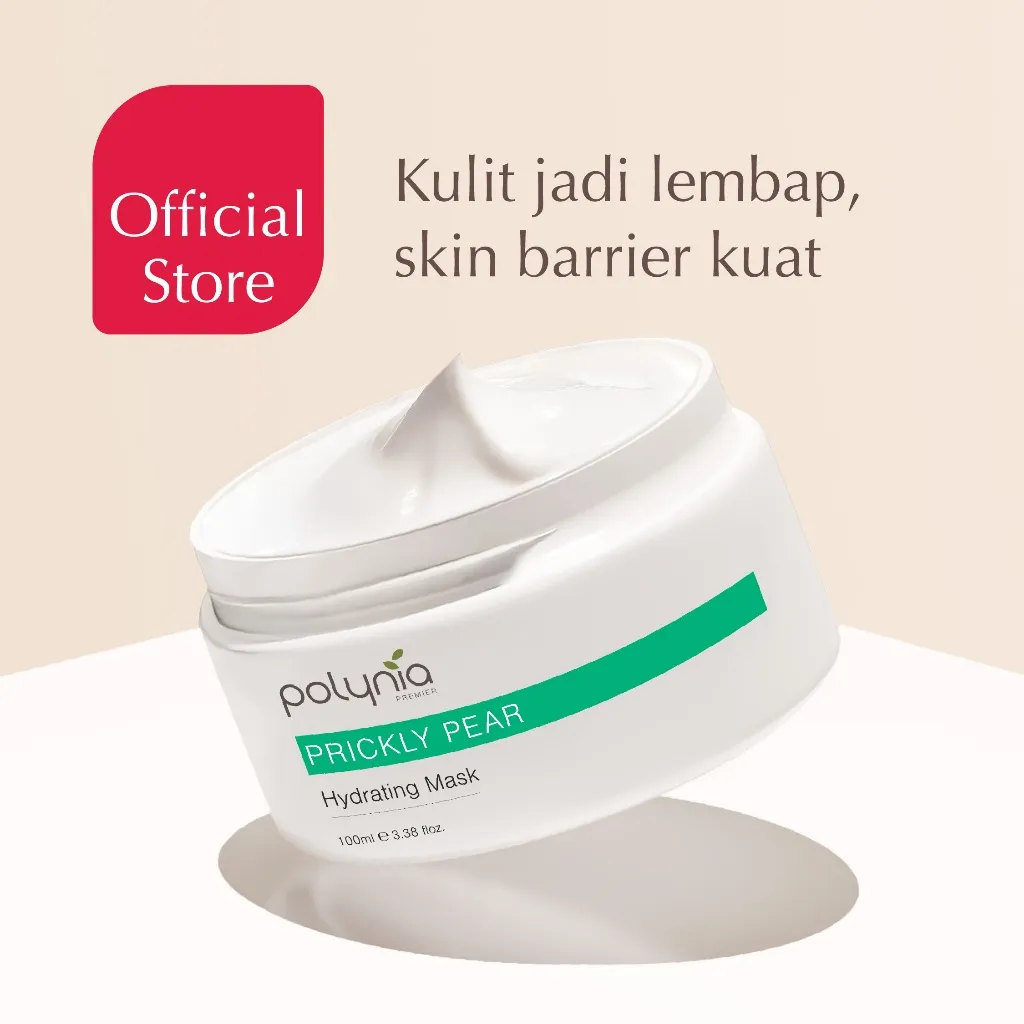 [FREE MASK] Prickly Pear Hydrating Face Mask | Nutrisi kulit & Memperkuat Skin Barrier | Jaga kelembapan kulit | BPOM