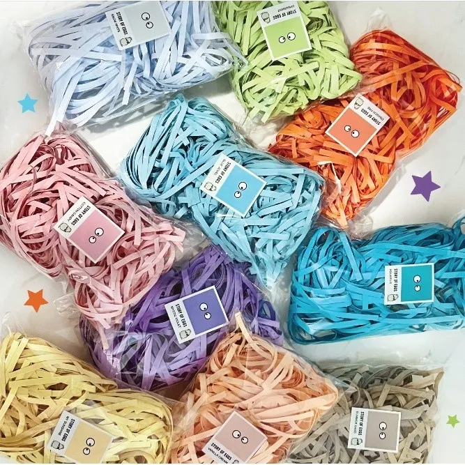 Premium quality shredded paper l kertas cacah aesthetic hampers l kertas serut l kertas sobek 20 gr