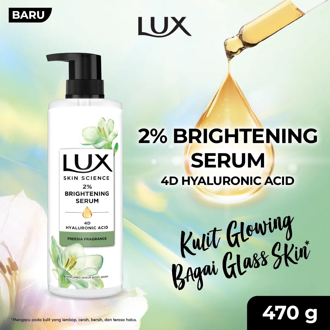 [NEW!] LUX Skin Science Freesia Body Wash Pump 470G