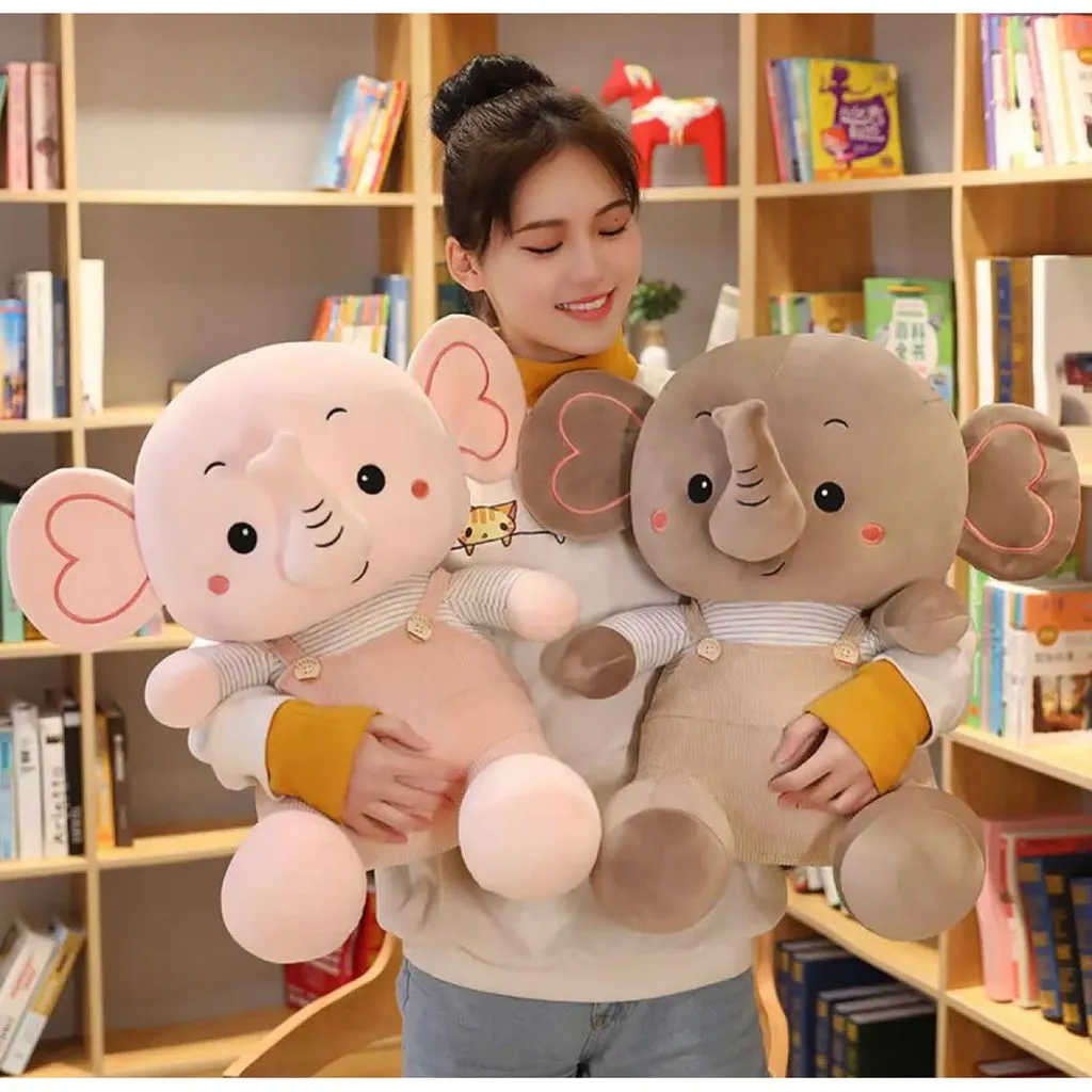 Boneka Gajah New Design Lucu Imut Ukuran 40 cm