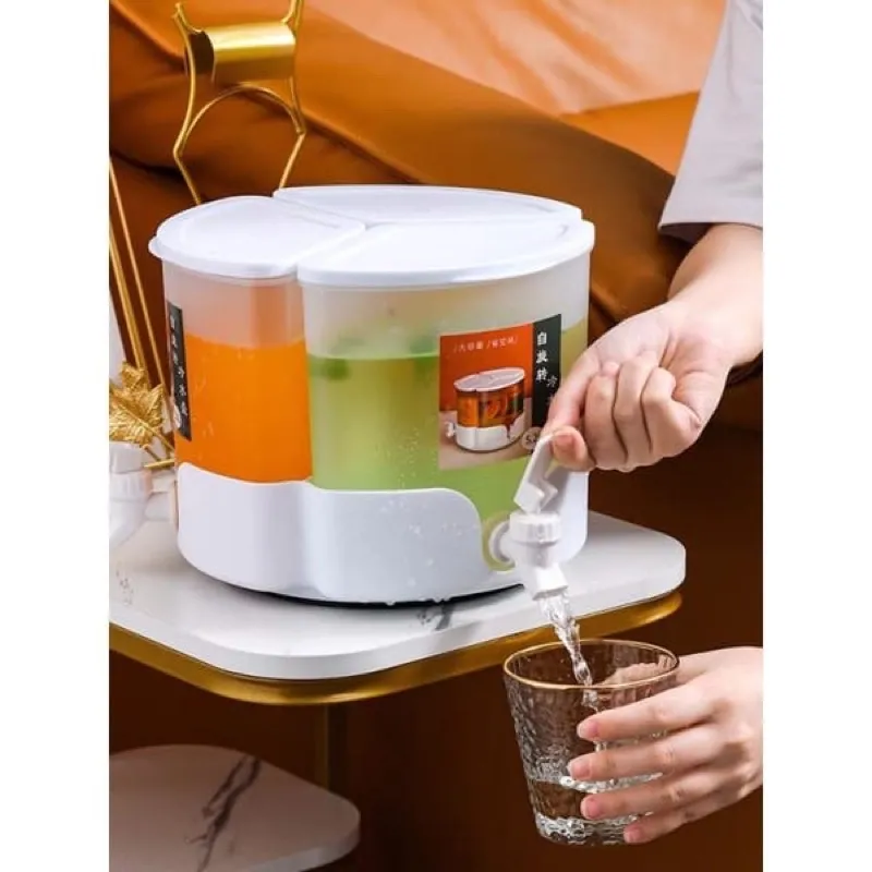 HS12 Dispenser kulkas 5,2 Liter / Dispenser jus bisa berputar 360 / jus dispenser 3 in 1 super murah