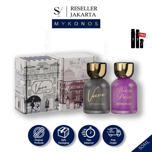 Mykonos Verve eXDP 50ML & When In Paris EDP 50ML