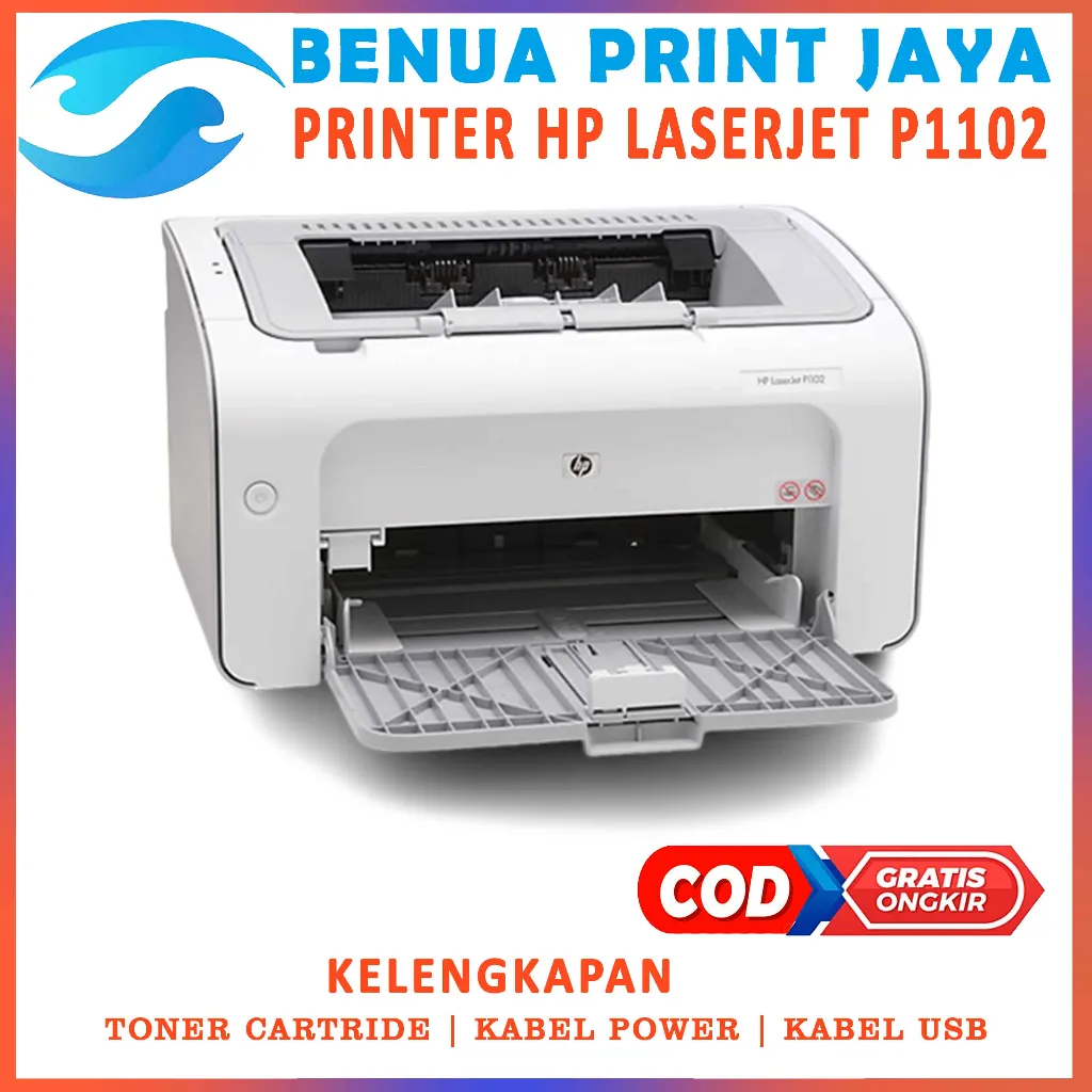 Printer Hp Laserjet P1102 | Siap pakai toner full
