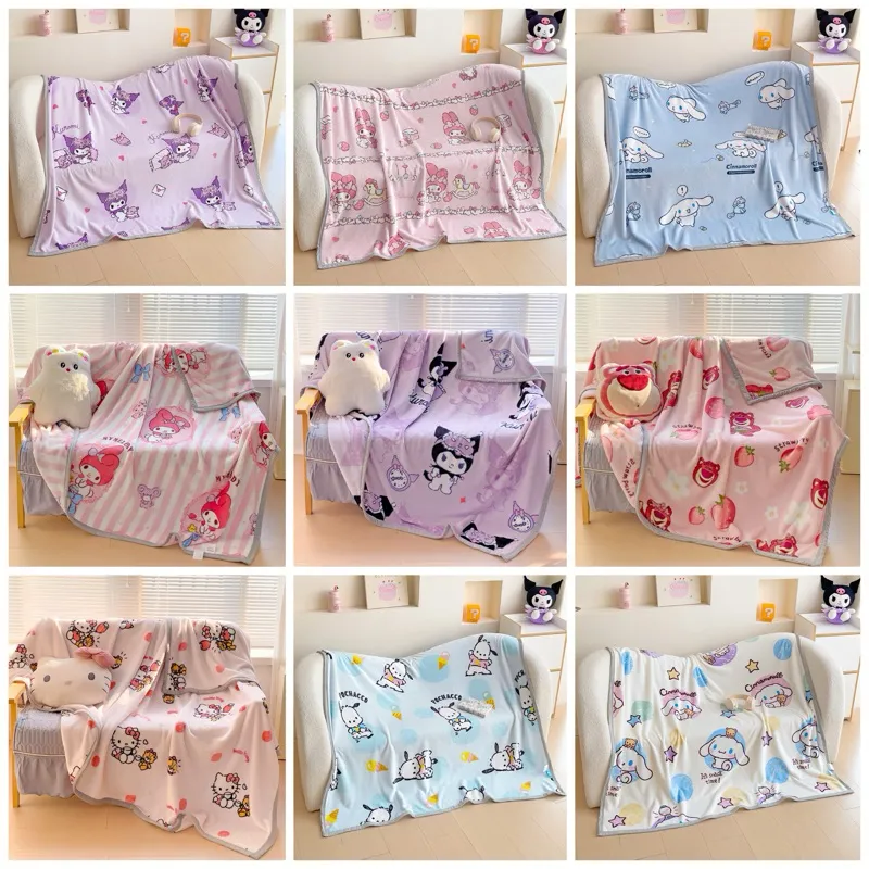 Selimut Bulu Anak Motif  Bahan Milkwool Disney 100x150 cm Kuro Cinam
