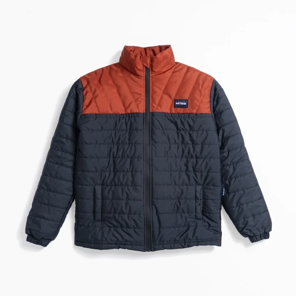 Jaket Pria Tebal Windbreaker Touring Sunmori Motor Puffer Jacket Two Tone Hansamu MTBS Mothbless