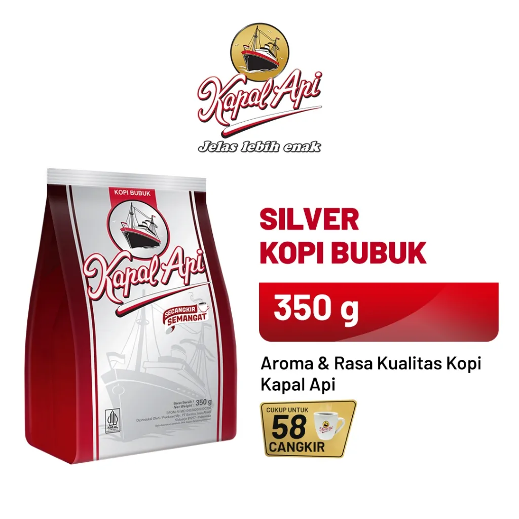 KAPAL API Silver 350 gr
