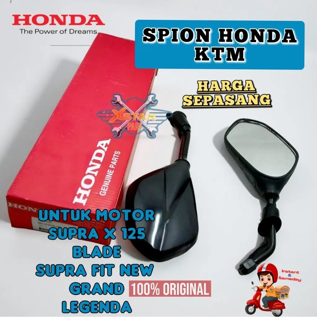 ORI KACA SPION HONDA KTM SUPRA X 125 BLADE SUPRA FIT NEW GRAND  LEGENDA