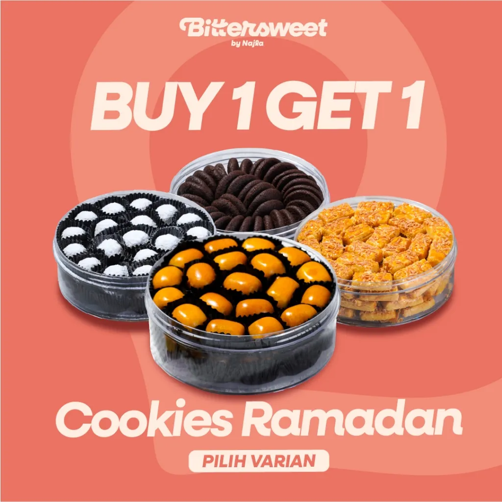 ( Buy 1 Get 1 ) Cookies Ramadhan ( PILIH VARIAN )