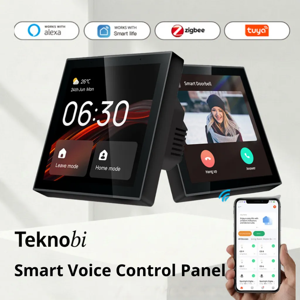 Teknobi Smart Control Panel Smart Home device kontrol Tuya