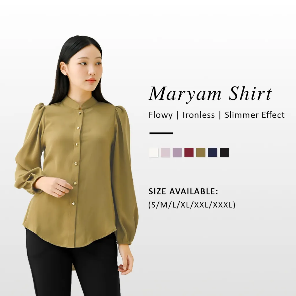 Femme Outfit - Maryam Shirt (Kemeja Wanita Lengan Panjang)
