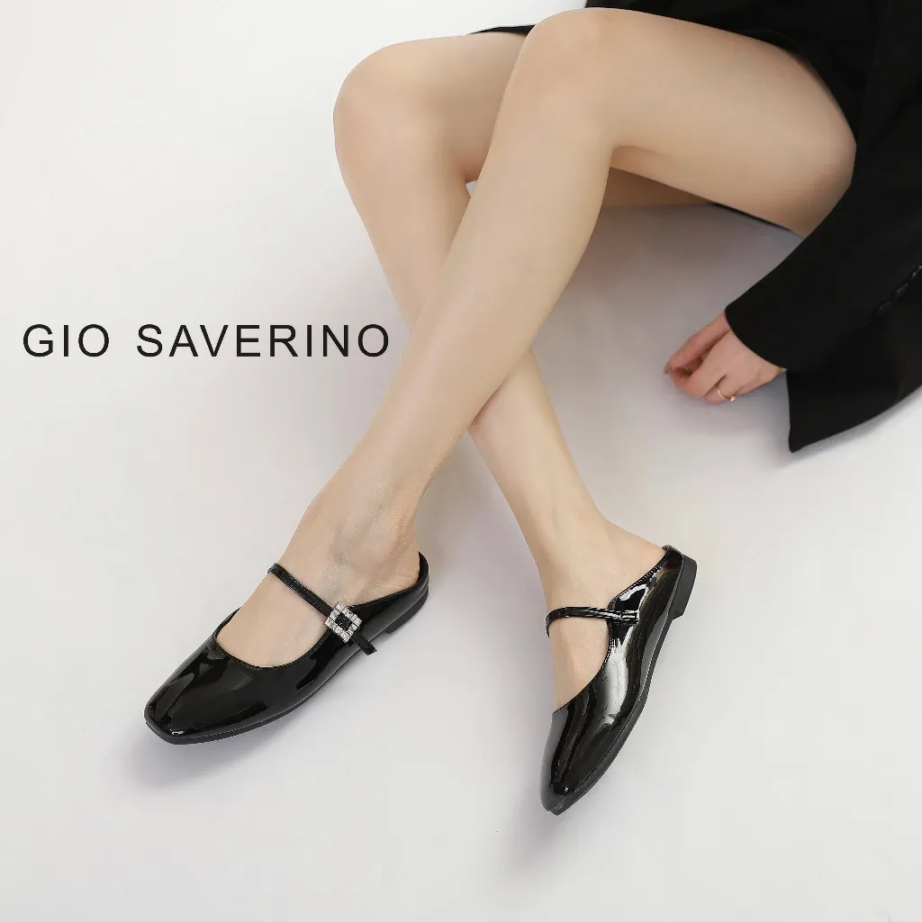 Gio Saverino Sepatu Sandal Wanita Mules Terbaru Puspa Mewah Dan Elegan