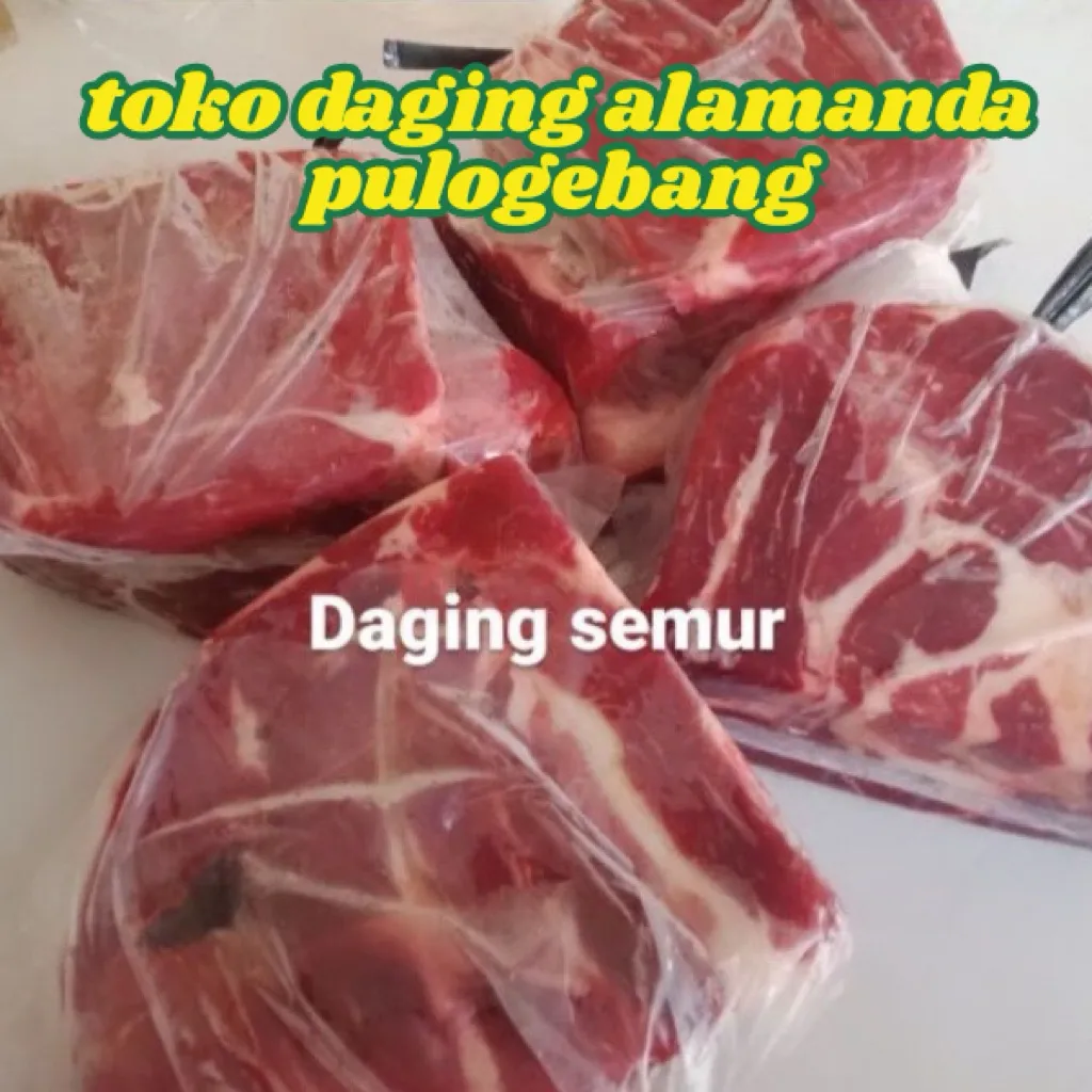 DAGING SEMUR KEMASAN 1 KG (HALLAL)