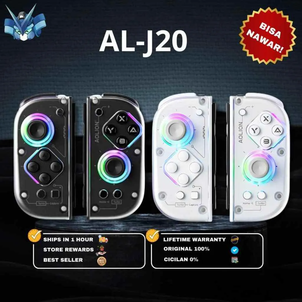 Aolion Knight Wireless Joycon Gamepad Controller Al-J20
