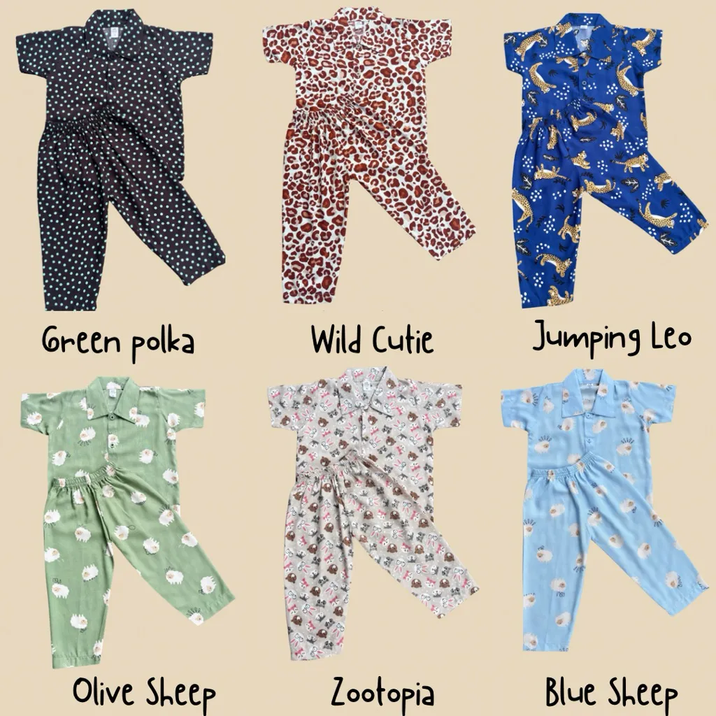 PAJAMAS PREMIUM MURAH LONG PANTS | PIYAMA ANAK UNISEX