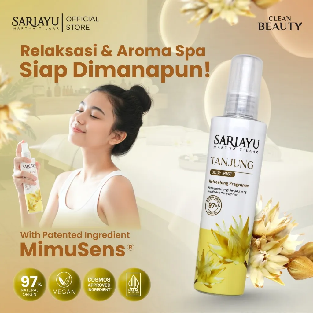 Sariayu Tanjung Body Mist NEW 100 ml