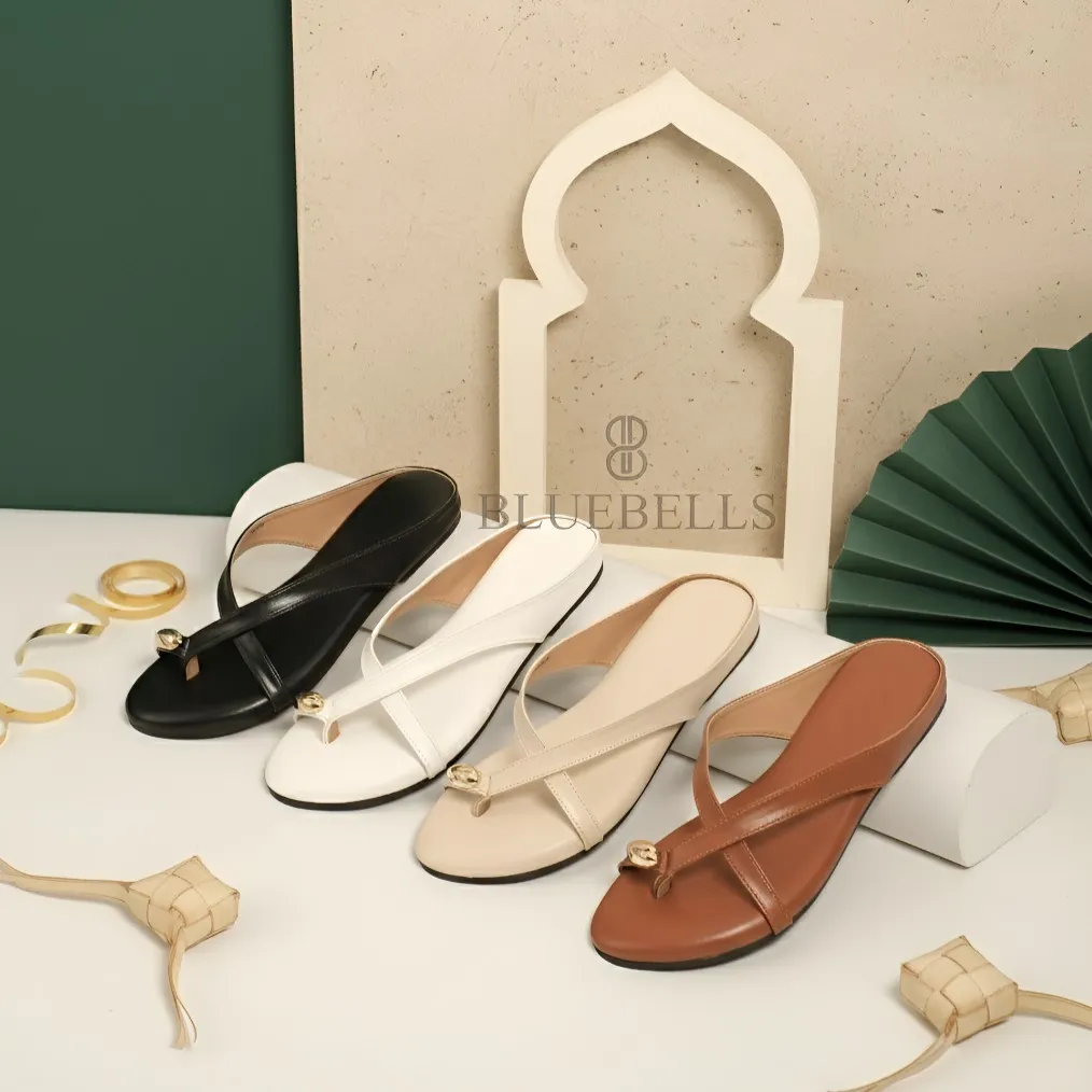 Bluebells VIVIAN Sendal Flat Wanita (Tersedia Size 36-44)