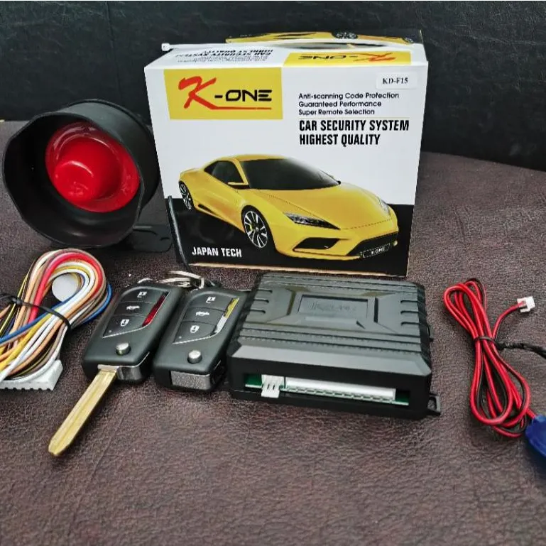 Alarm Remote mobil Universal K-ONE / JB tech JT-889 ( Model Kunci Inova Reborn) universal sura tuk tuk