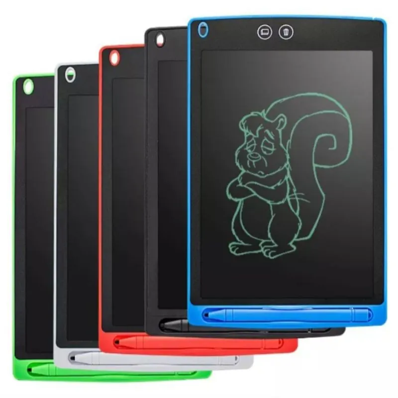 papan tulis gambar tablet tab ipad anak board digital LCD drawing writing color board layar 8.5" pen mainan edukasi edukatif