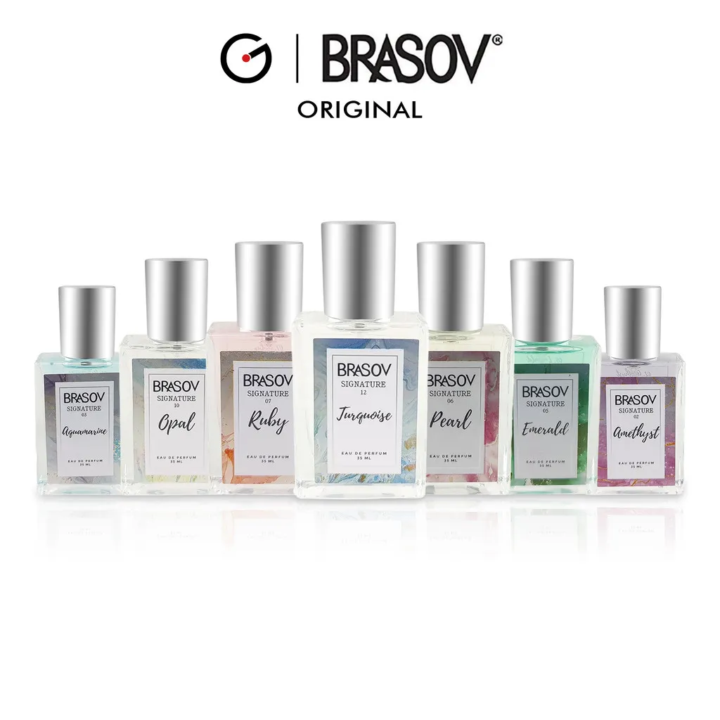 BRASOV Parfum Female 35 Ml Eau De Parfume Signature Parfum Spray BPOM
