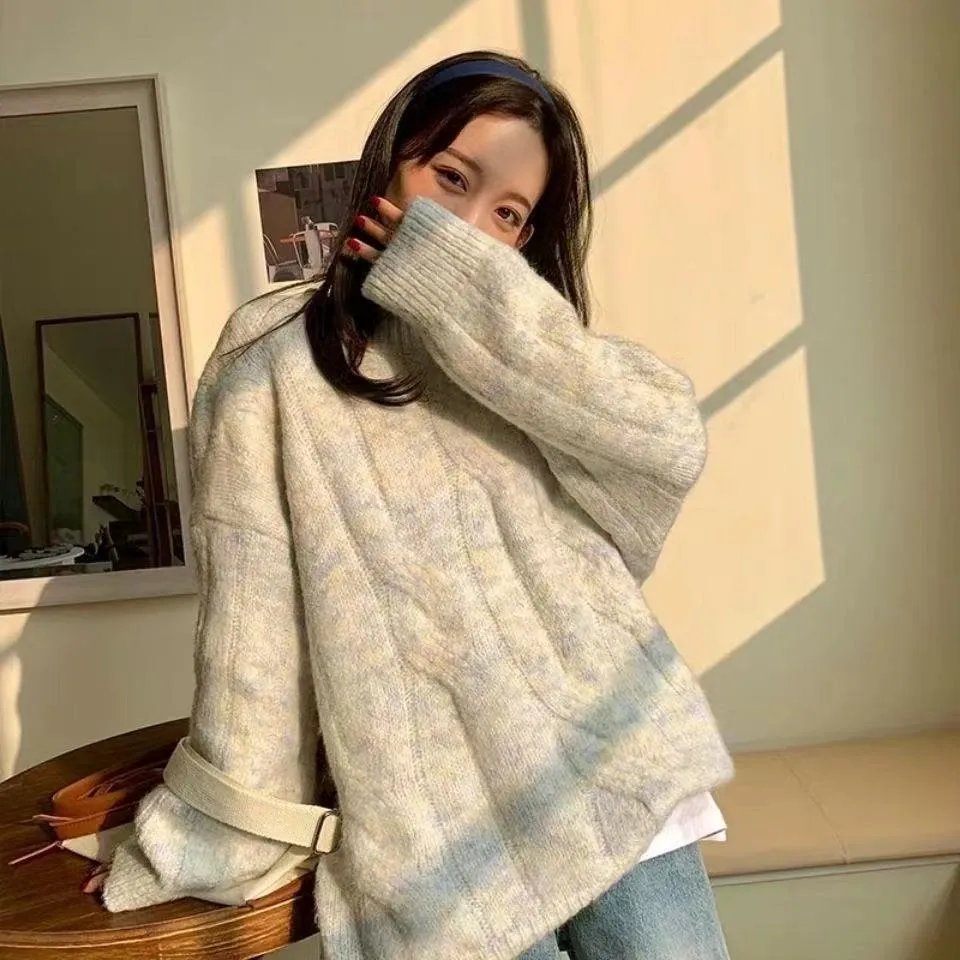 VINTAGE SWEATER BASIC KOREAN CARDIGAN RAJUT SWEATHER KOREA SWEATER WANITA BAHAN RAJUT PREMIUM