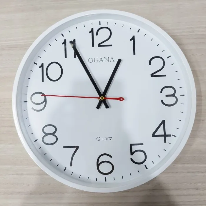 Jam Dinding Ogana Polos Besar Jam dinding bulat jam dinding jumbo