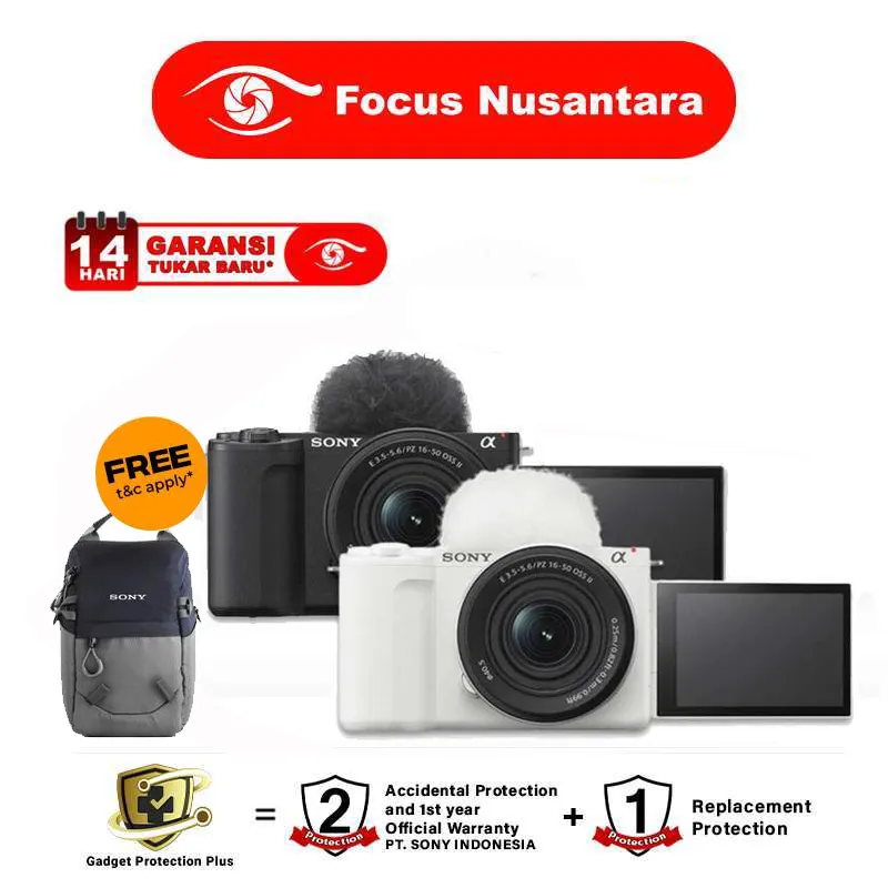 Sony ZV E10 II Sony ZVE10 Mark II Mirrorless Camera Body Only / ZV- E10 II Kit 16-50mm GARANSI RESMI