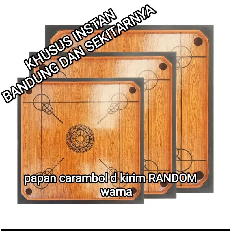papan karambol board game || papan karambol carambol only board ukuran m-xl permainan papan board game