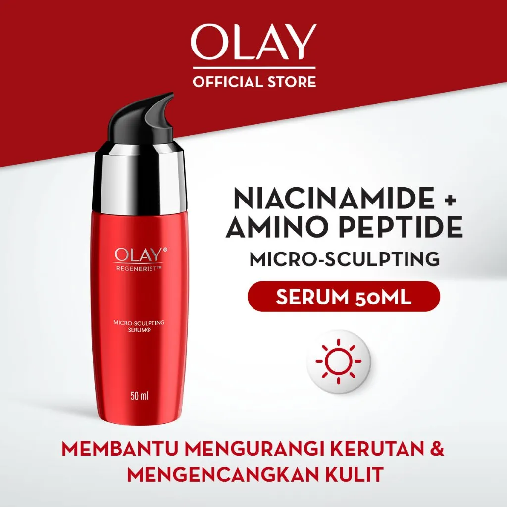 Olay Regenerist Micro Sculpting Niacinamide Serum Skincare Antiaging 50ml