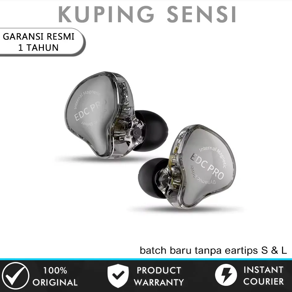 KZ EDC Pro Dynamic Driver Professional High Sensitivity and Large Dynamic IEM