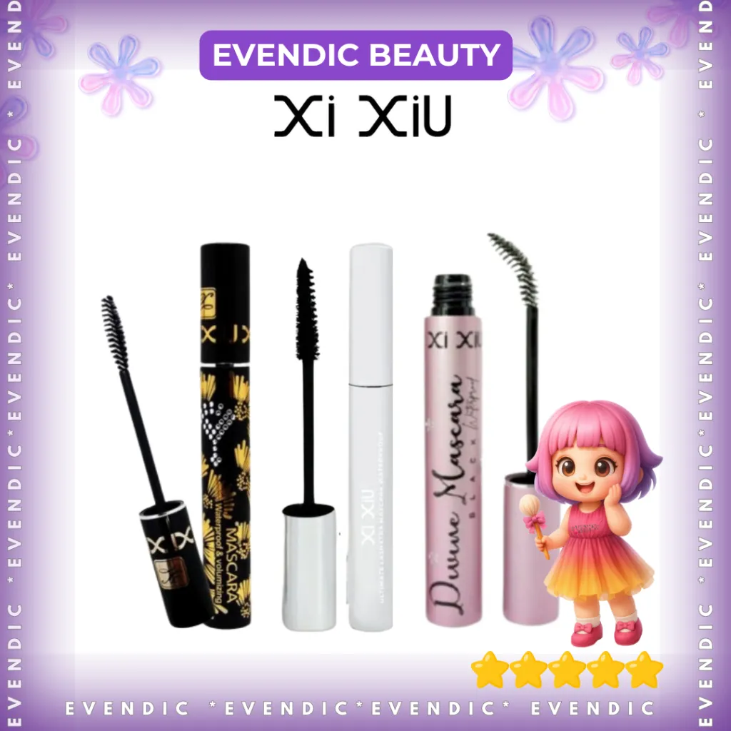 Xi Xiu Lovely | Black | Mascara Waterproof Volumizing BPOM | ORIGINAL XI XIU