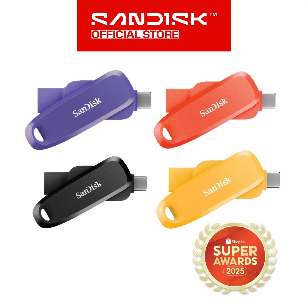 Flashdisk OTG Type C 32GB 64GB 128GB 256GB SDDDC6 SANDISK for Android