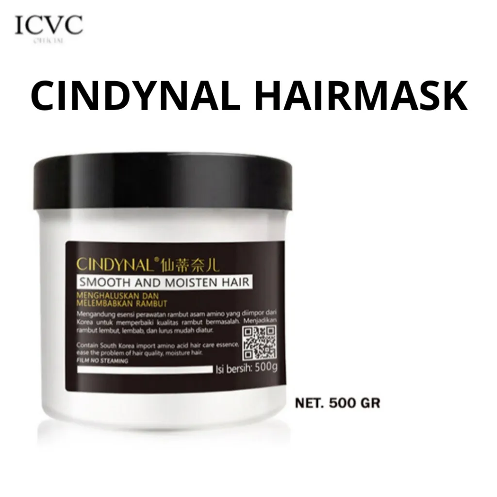 CINDYNAL Hair Mask Smooth and Moisten – Membantu Menghaluskan Rambut agar Tampak Lebih Rapi dan Tidak Mengembang