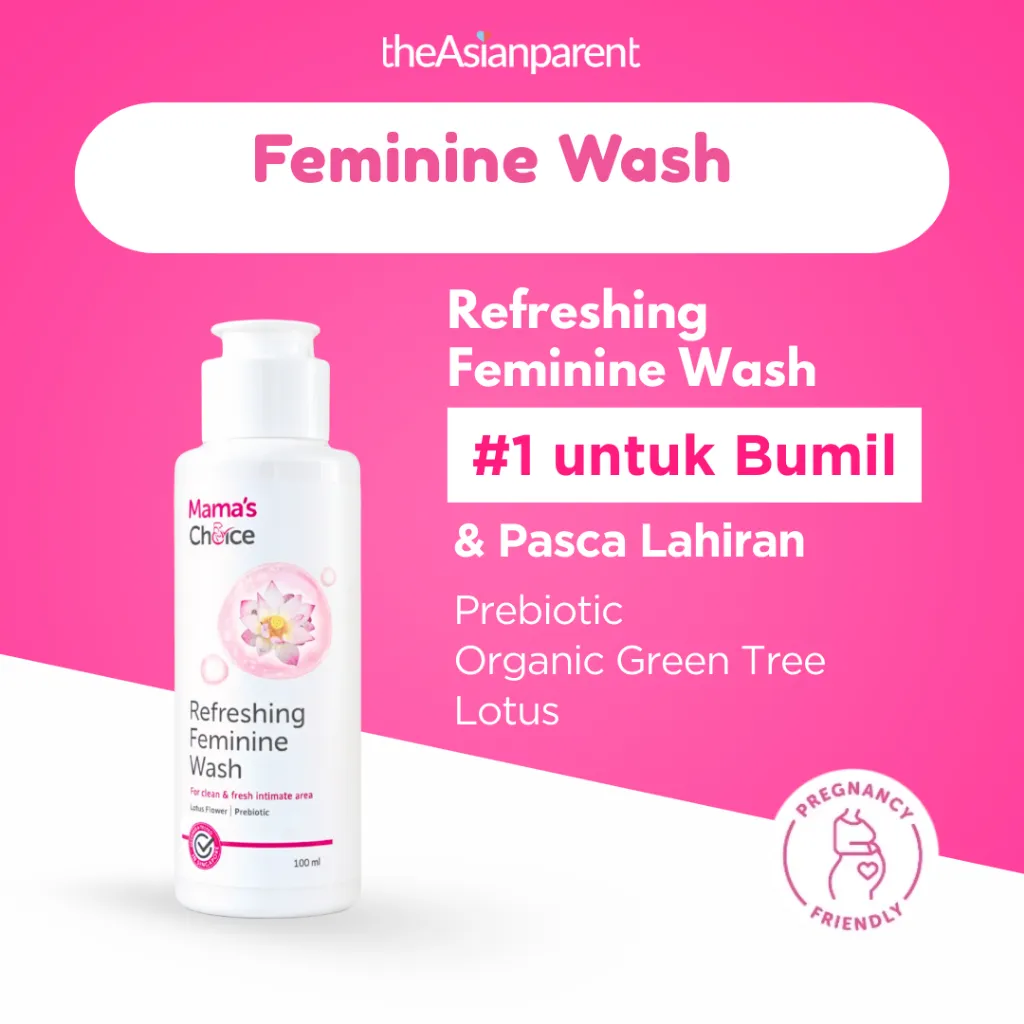 Mama's Choice Feminine Wash - Pembersih Kewanitaan (Feminine Hygiene Intimate Wash, aman untuk ibu hamil)