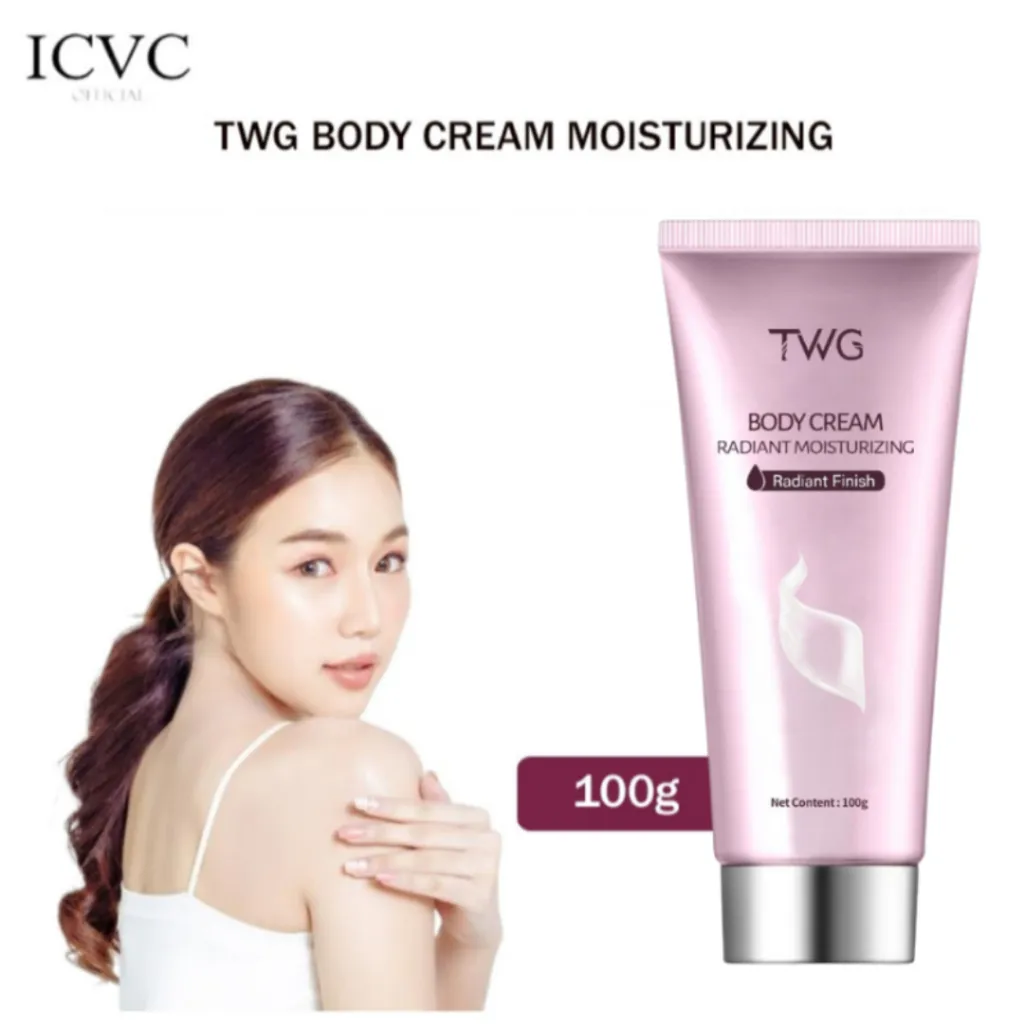 TWG Body Cream – Body Lotion untuk Membantu Menjaga Kelembutan Kulit agar Tampak Lebih Halus & Cerah