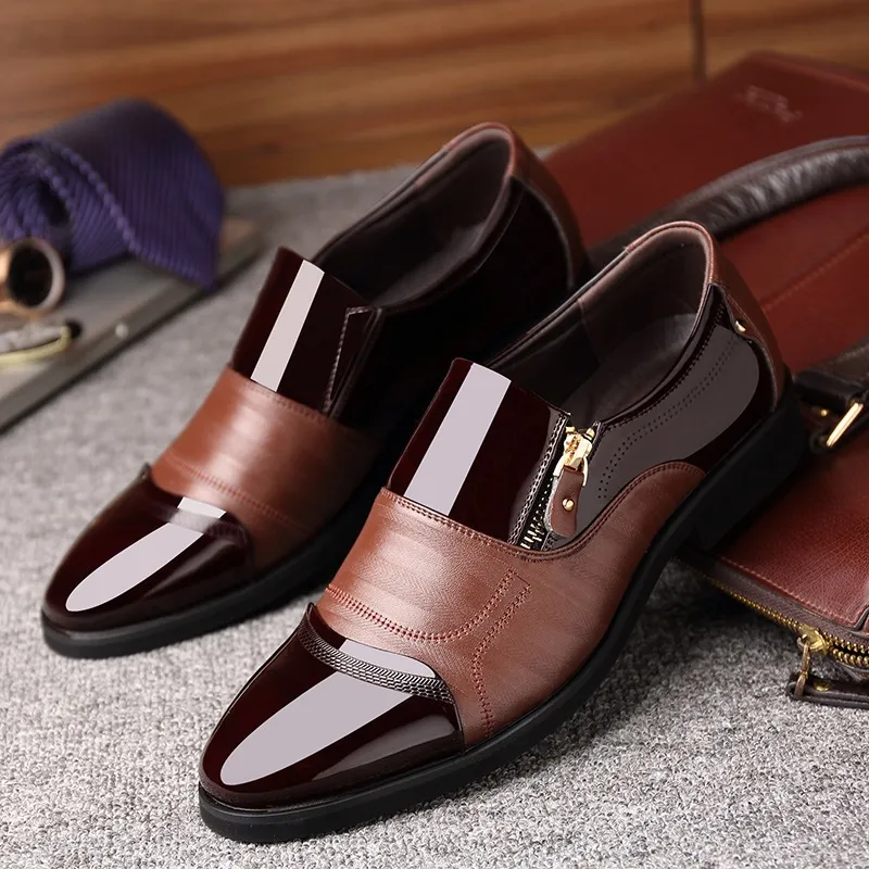 Sepatu Pantofel Pria Kulit hitam dan coklat sepatu kerja dan formal BELLARIO import