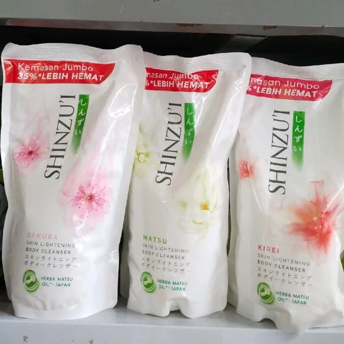 Shinzui Body Cleanser Sabun Mandi 725ml & 380 ml