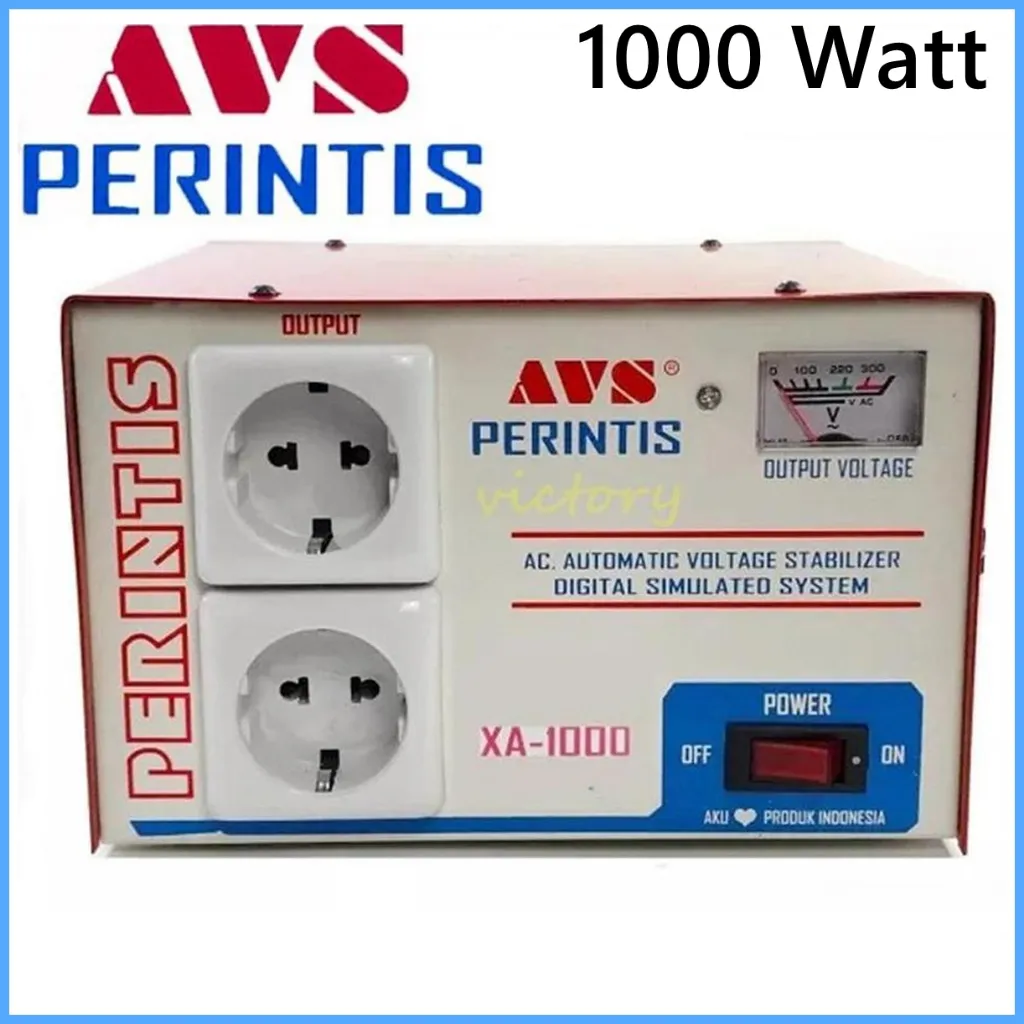 Stabilizer 1000 WATT AVS Perintis Xa-1000 Stavol Automatic Voltage