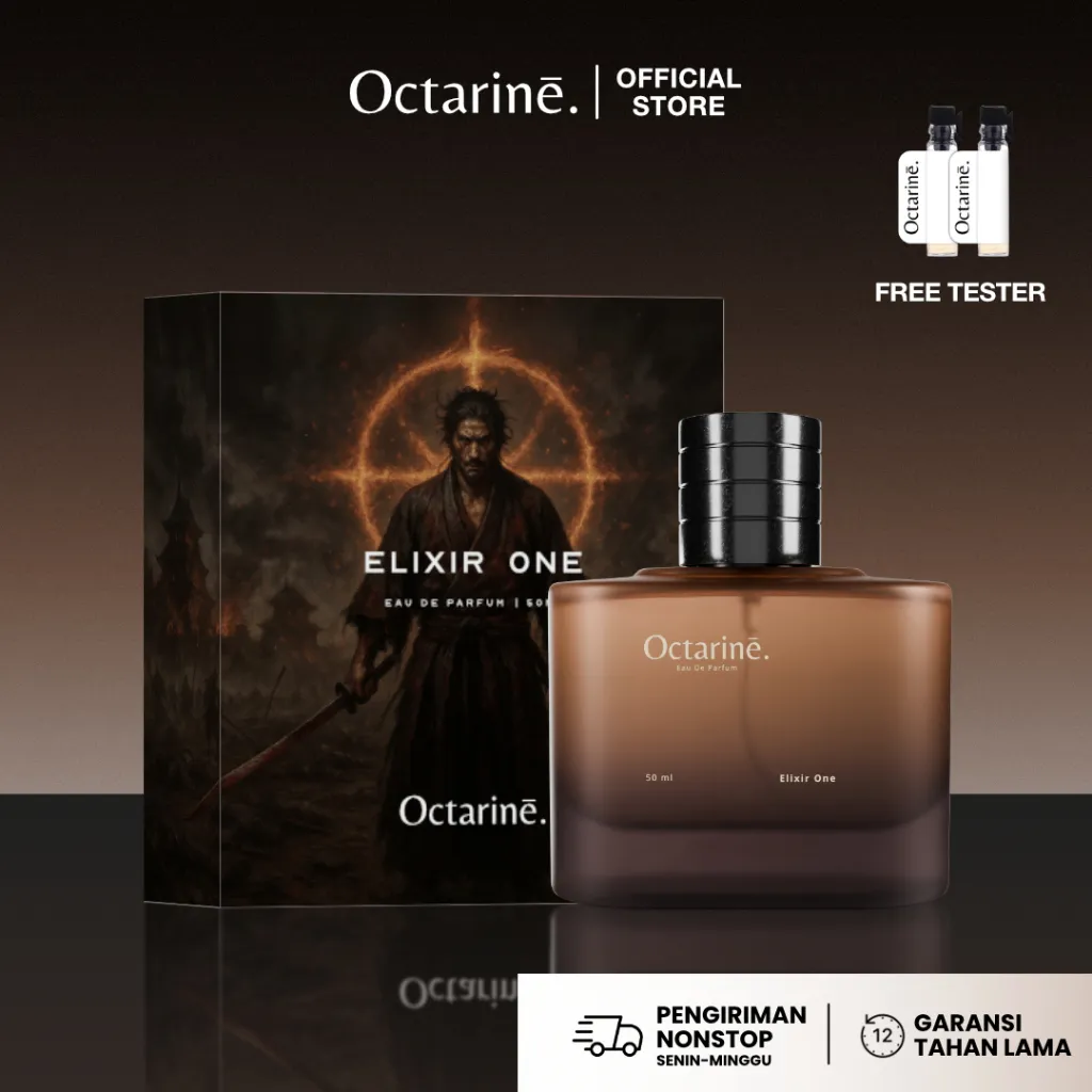 Octarine - Elixir One Aroma Fresh Fruity Woody | Parfum Perfume Minyak Wangi Pria Wanita Tahan Lama