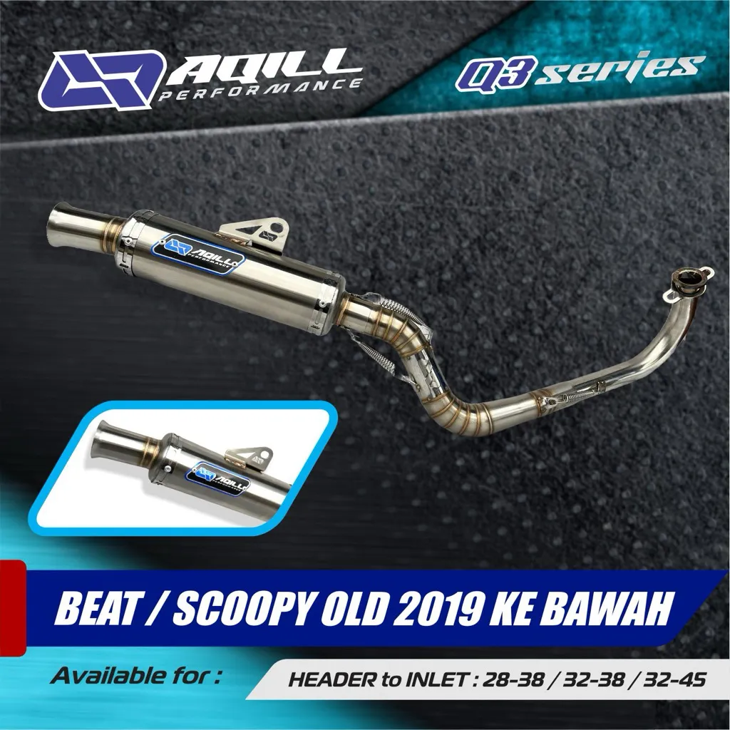 Knalpot Racing juga Type Q3 Beat Karbu / Old • Scoppy Old / Karbu Bye Aqill Racing Performance