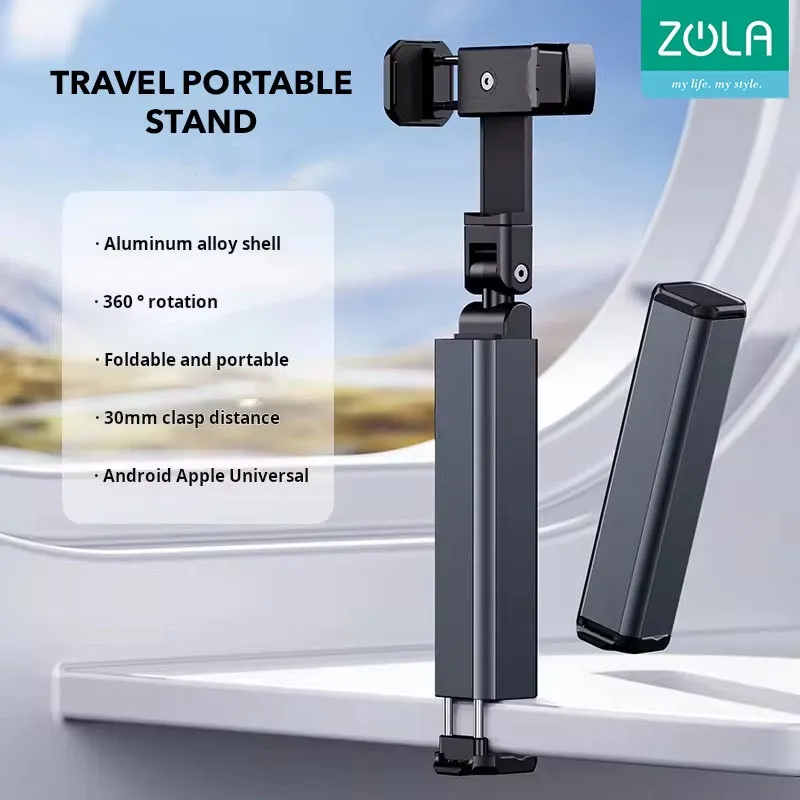 Zola Desktop Phone Holder Stand Portable Travel Foldable Phone Stand Holder - Stand Handphone Portabel Bisa Dilipat