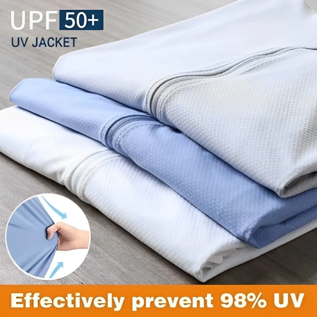 Jaket Wanita Olahraga Mesh Hoodie Outdoor Sun Protection Anti UV UPF50+ 100% Original Jaket Jogging