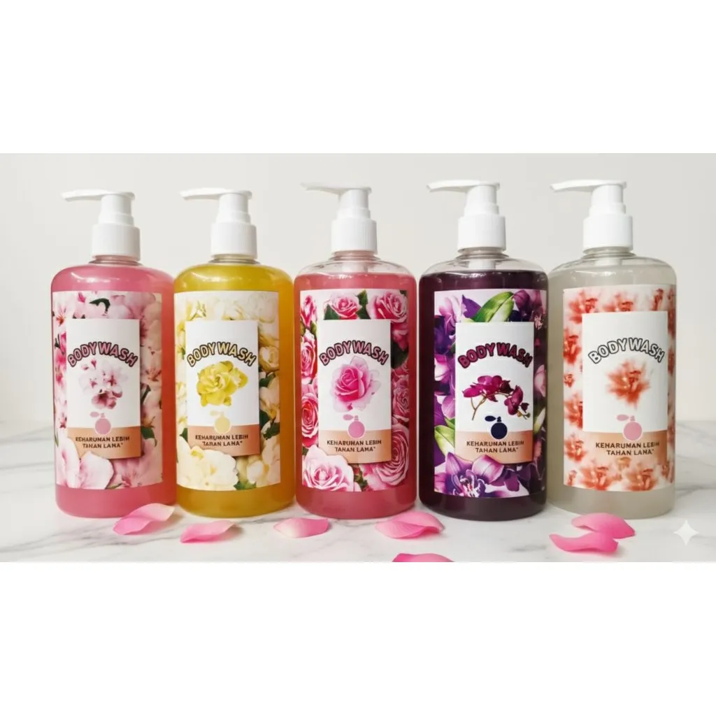 TERMURAH!!! BODYWASH | SABUN MANDI 1L & 500ML PREMIUM KENTAL