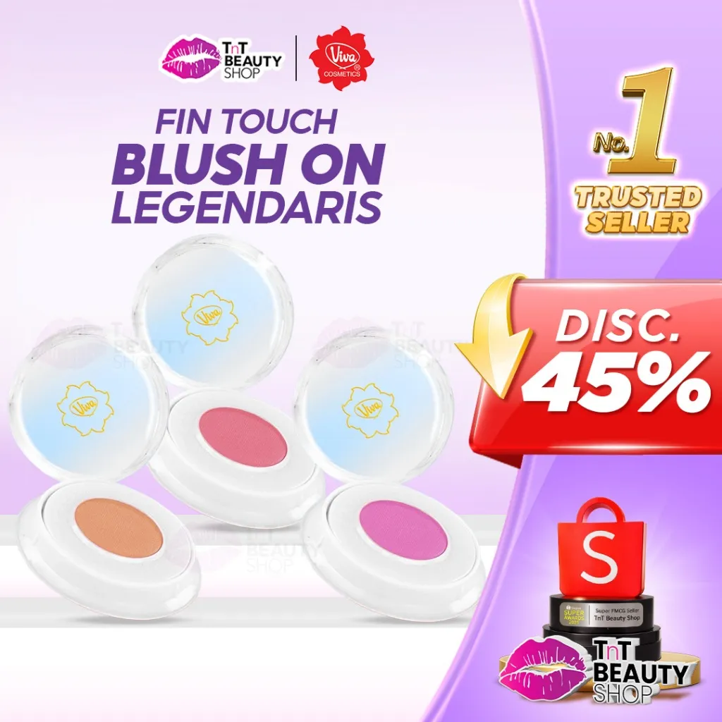 Viva Fin Touch Blush On 2gr | Blush On | Make Up | Makeup | TnT Beauty Shop